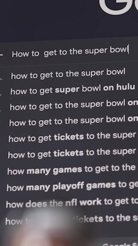The Super Bowl Search